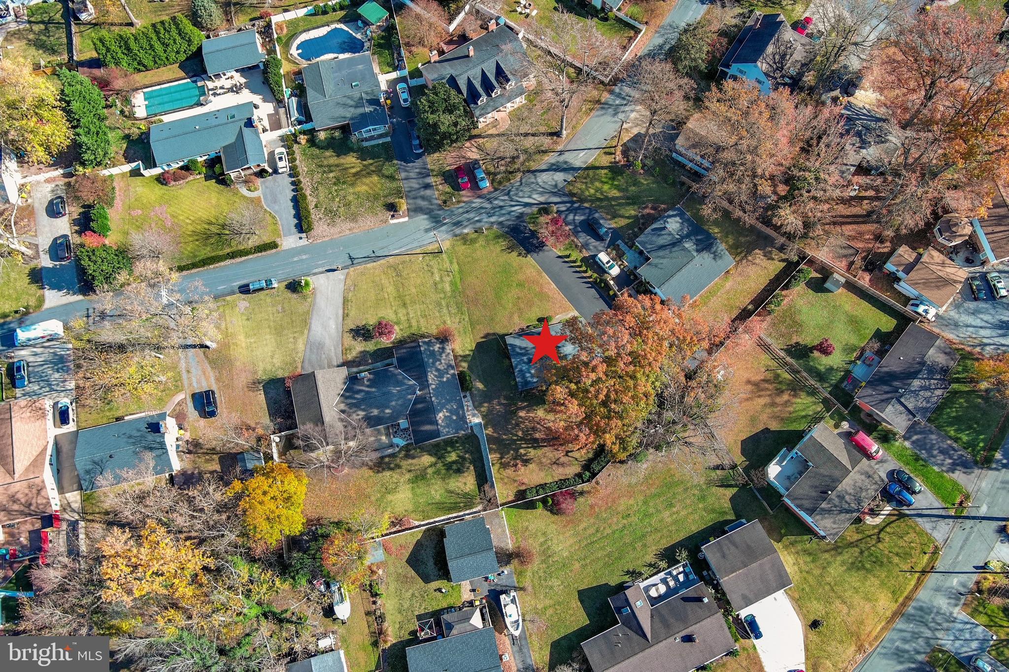 3064 Centre Road Riva, MD 21140 - Photo 38 of 45 an aerial view of a houses with outdoor space