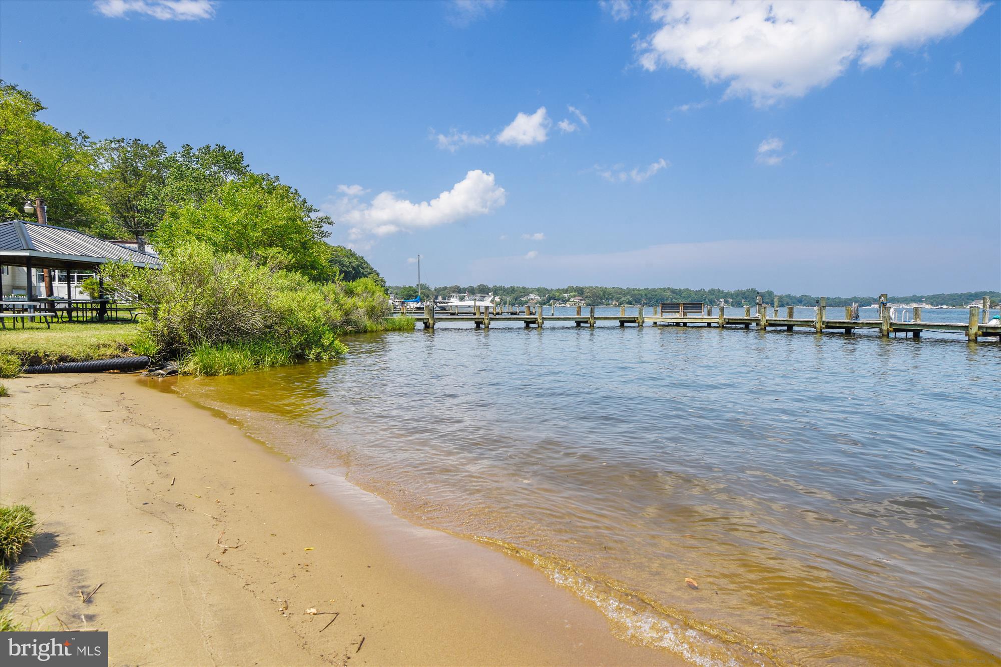 3064 Centre Road Riva, MD 21140 - Photo 40 of 45 a view of a lake with a city