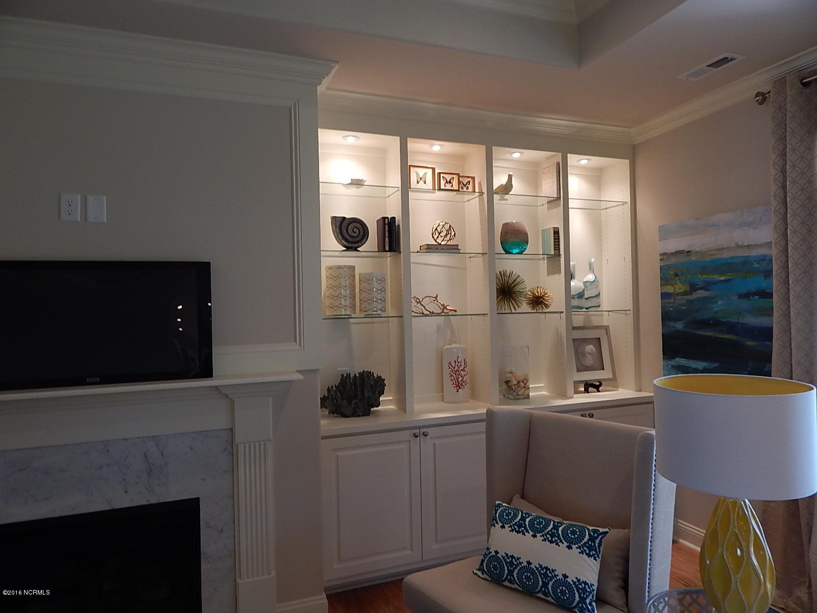 334 Motts Forest Road Wilmington, NC 28412 - Photo 7 of 27 Lighted with glass shelving