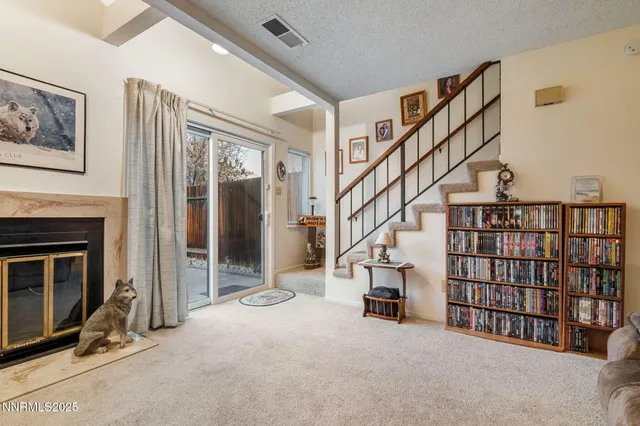 a bed room with a bed and a dresser