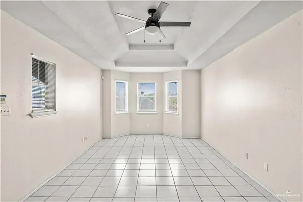 a view of an empty room with window