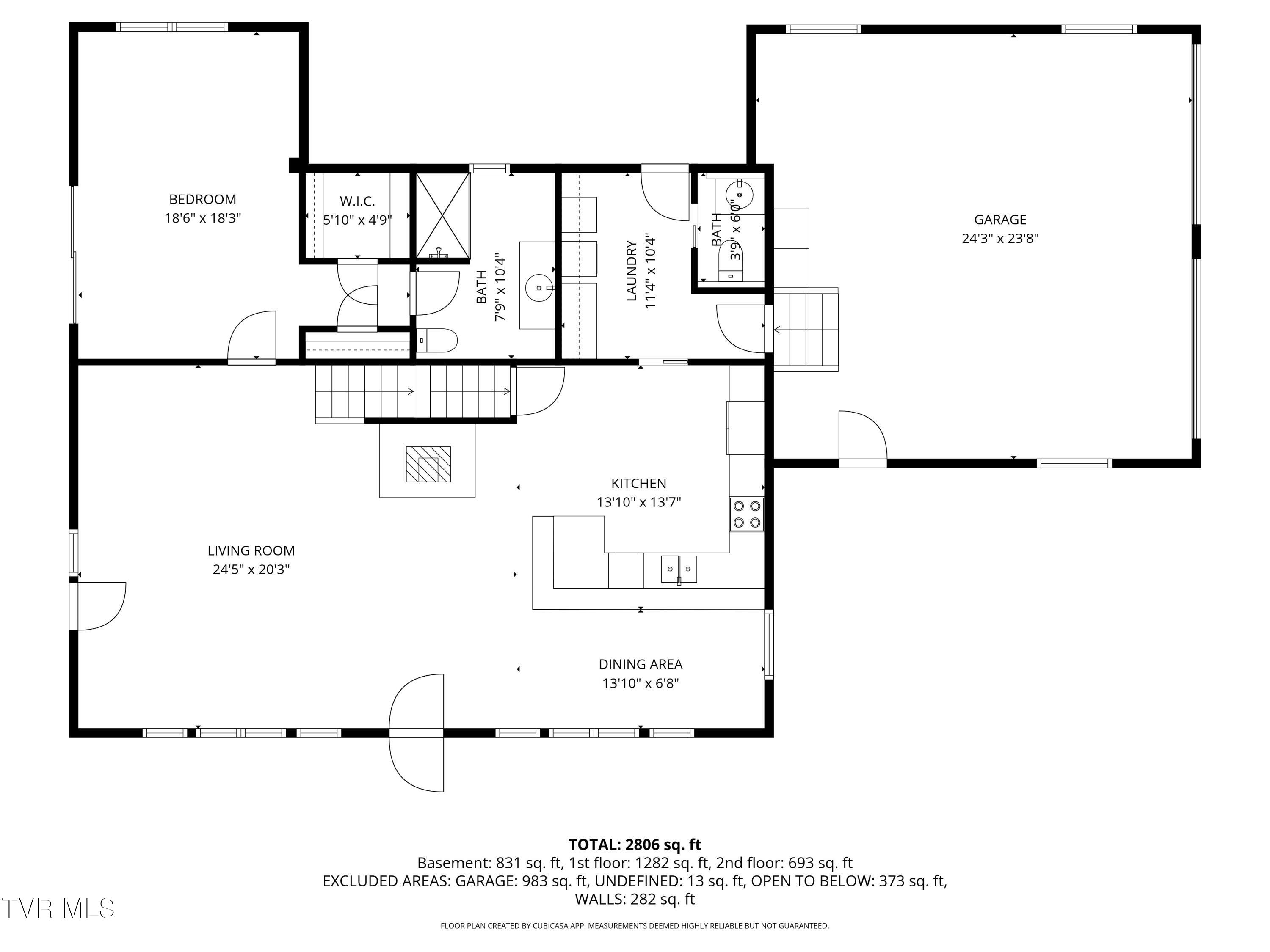 2080 South Allens Bridge Road Greeneville, TN 37743 - Photo 63 of 66 Main Floor plan