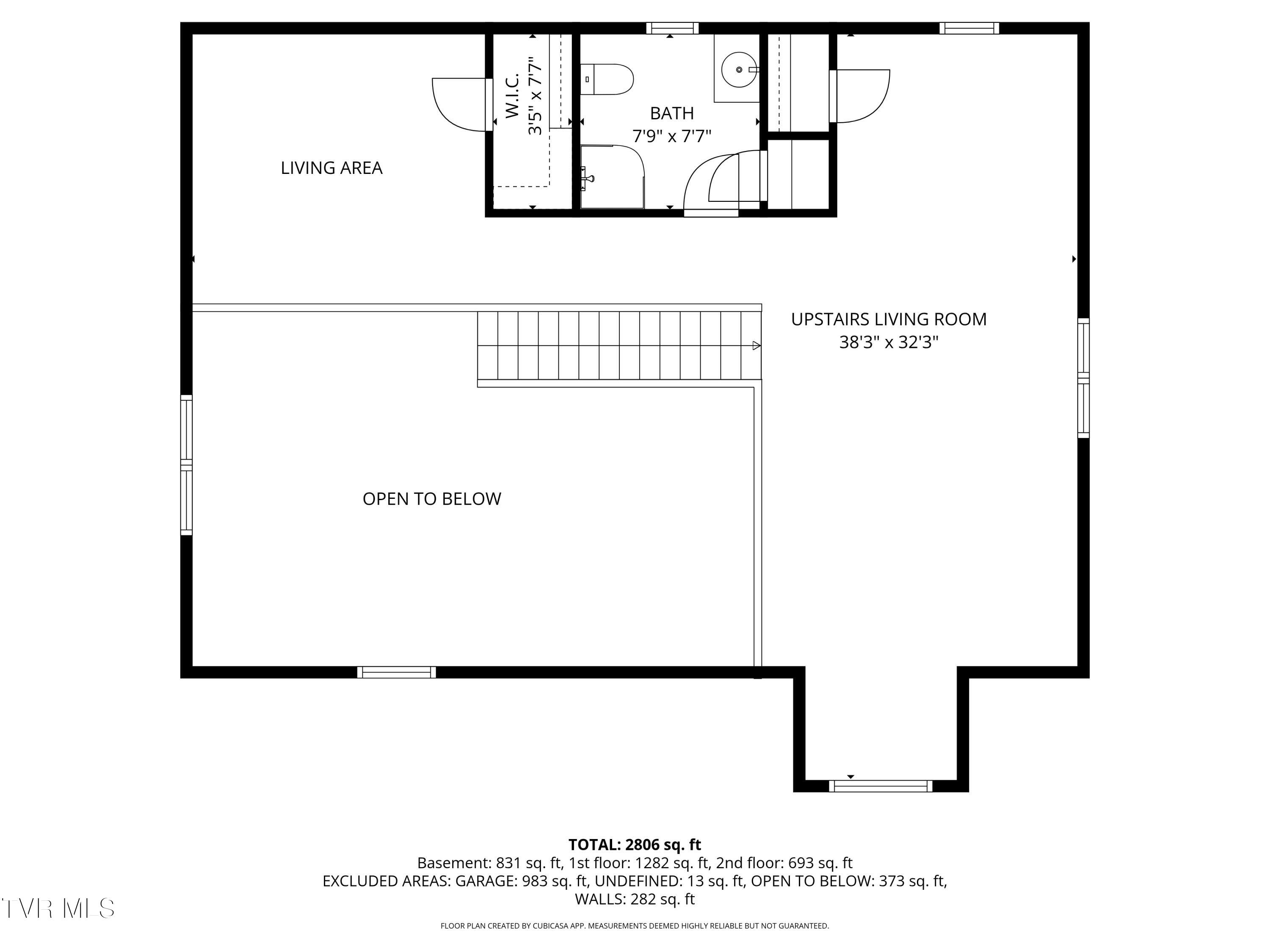 2080 South Allens Bridge Road Greeneville, TN 37743 - Photo 64 of 66 Upstairs floor plan
