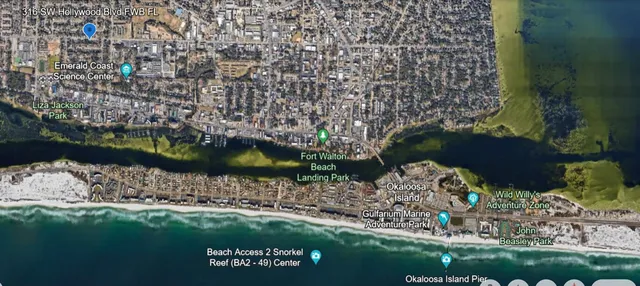 a view of a garden with a bench