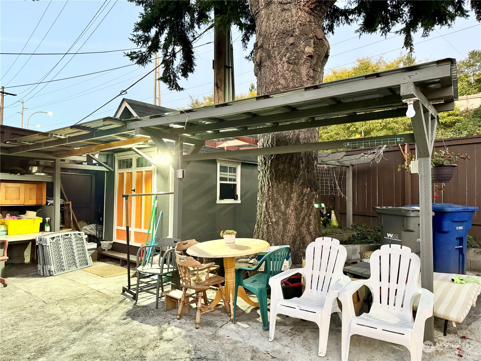 523 Main Avenue South Renton, WA 98057 - Photo 31 of 32 a view of outdoor dining space with a table and chairs