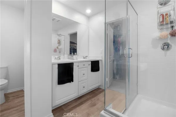 a utility room with cabinets