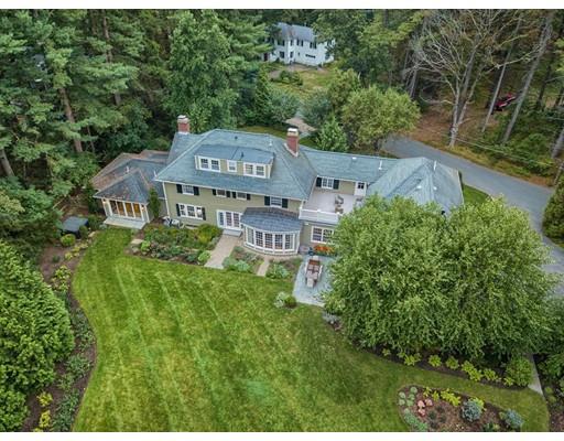 37 Garland Road Concord, MA 01742 - Photo 1 of 33 an aerial view of a house with a yard