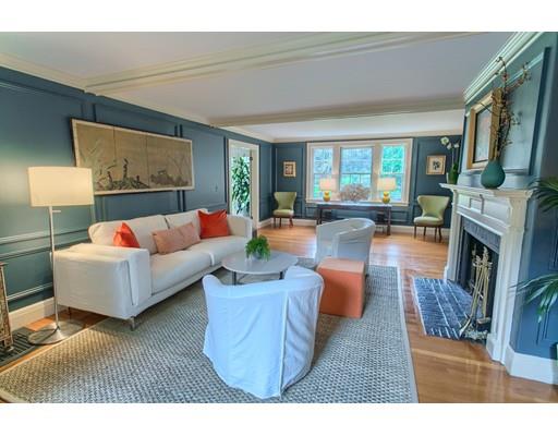 37 Garland Road Concord, MA 01742 - Photo 20 of 33 a living room with furniture and a fireplace