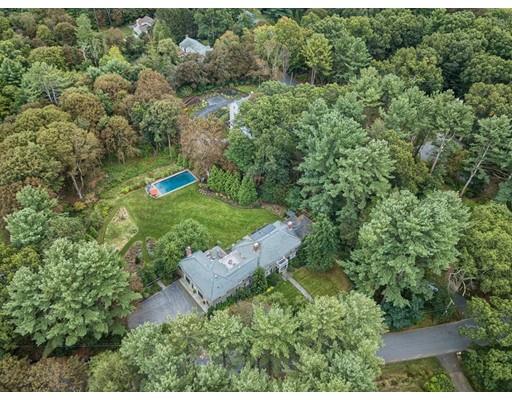 37 Garland Road Concord, MA 01742 - Photo 2 of 33 an aerial view of a house with a yard