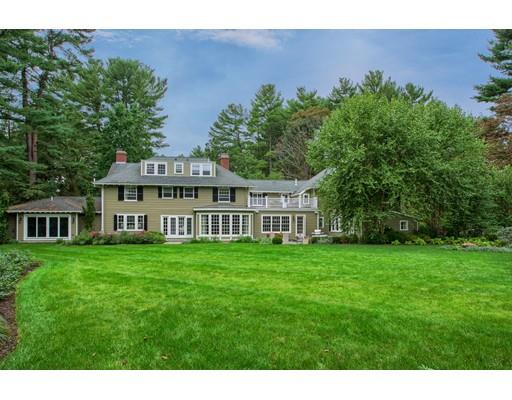 37 Garland Road Concord, MA 01742 - Photo 4 of 33 a view of a house with a big yard and large trees