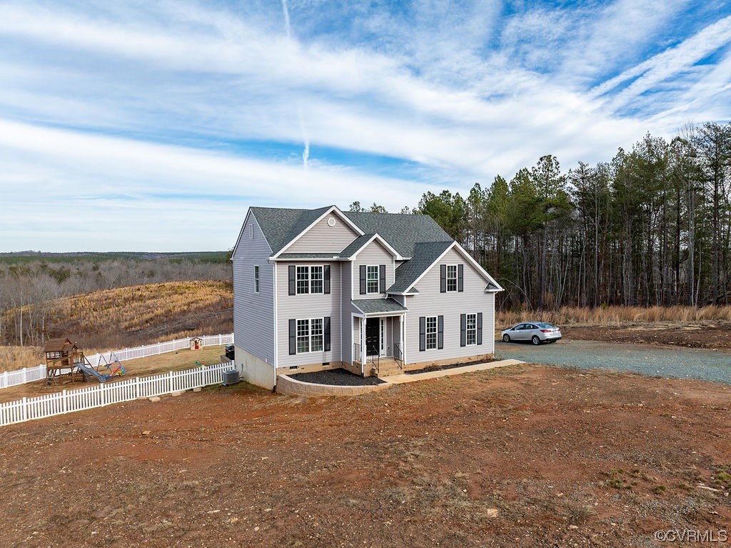 1147 Courthouse Road Palmyra, VA 22963 - Photo 46 of 48 a view of a house with a big yard and large trees