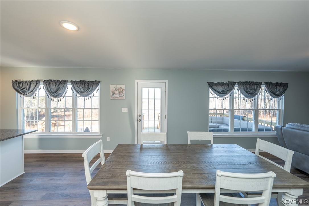 1147 Courthouse Road Palmyra, VA 22963 - Photo 10 of 48 a view of a dining room with furniture window and wooden floor