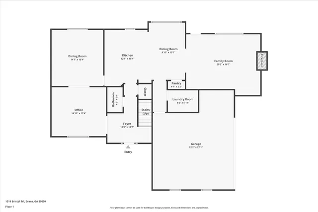 $439,900 | 1019 Bristol Trail, Evans, GA 30809