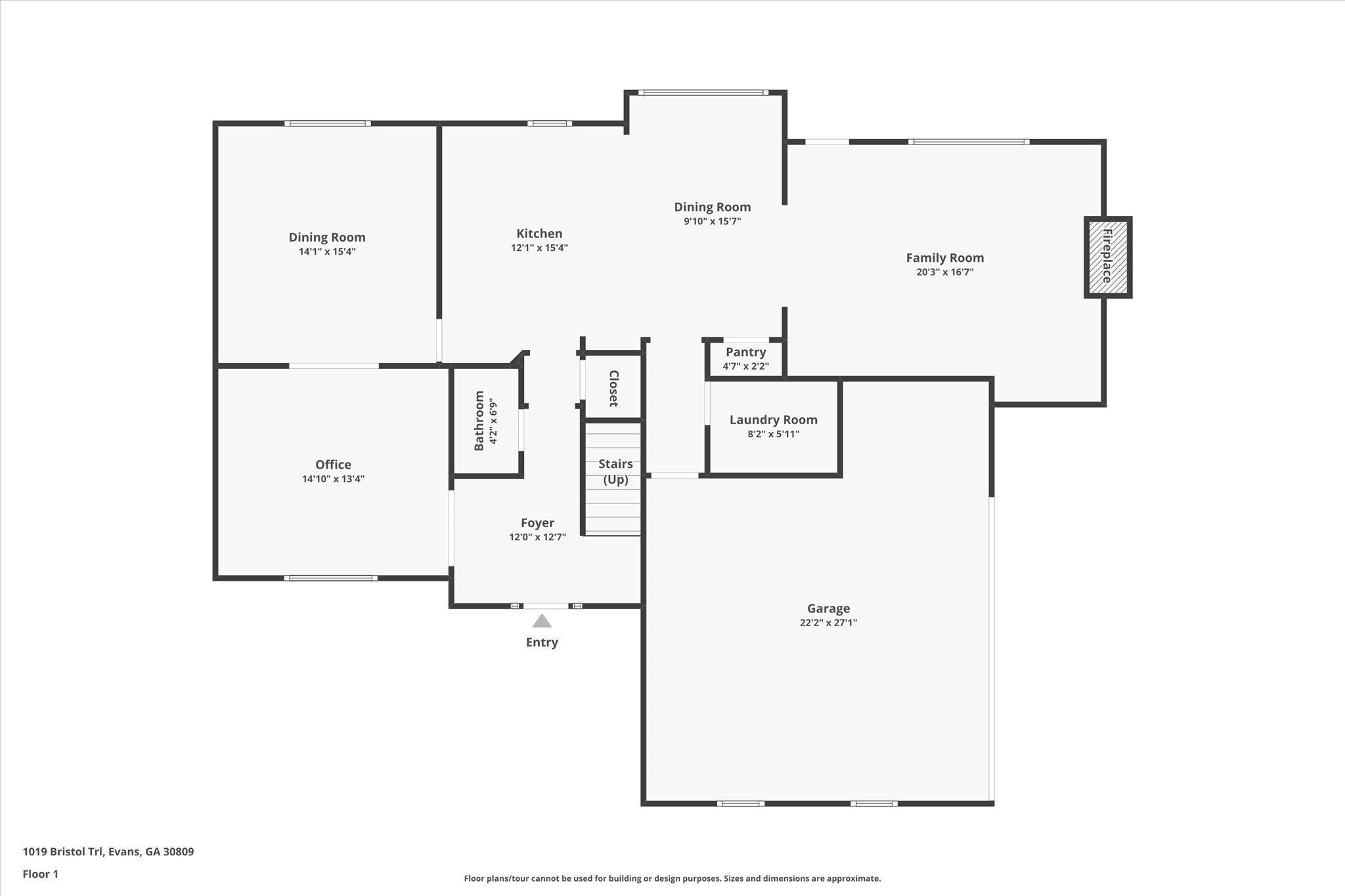 1019 Bristol Trail Evans, GA 30809 - Photo 43 of 44