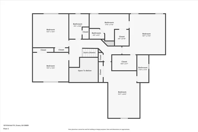 $439,900 | 1019 Bristol Trail, Evans, GA 30809