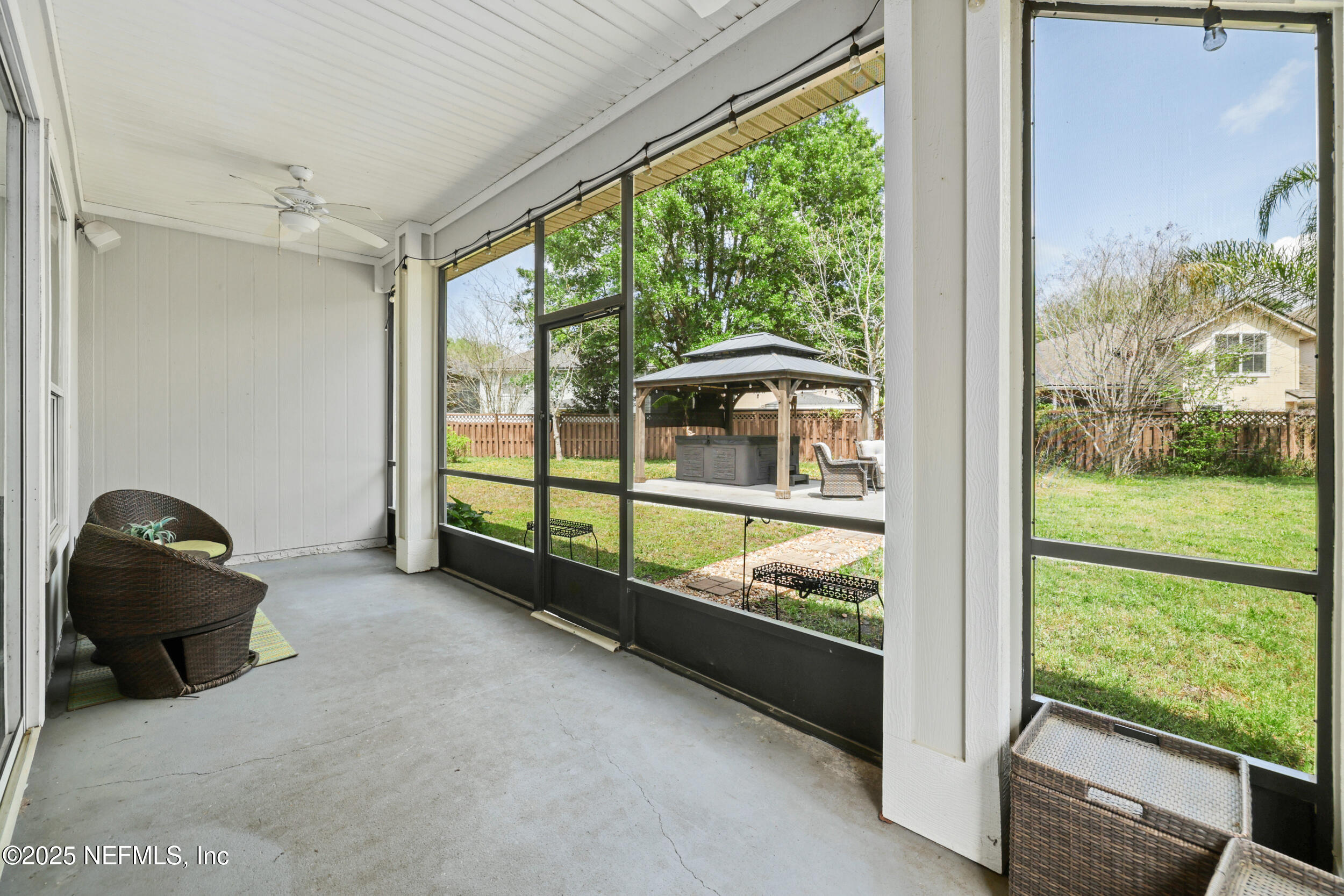 1256 Splendid Ravine Street St. Augustine, FL 32092 - Photo 19 of 36 Large Screened Patio