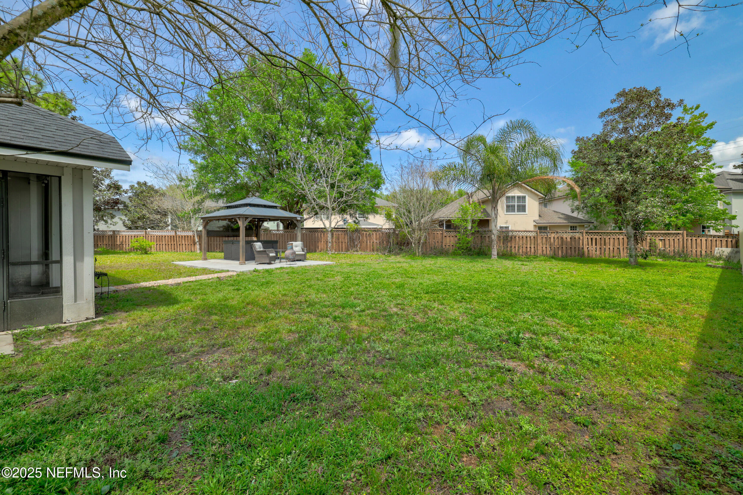 1256 Splendid Ravine Street St. Augustine, FL 32092 - Photo 21 of 36 Large Fenced Backyard