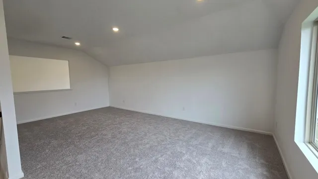 a view of empty room