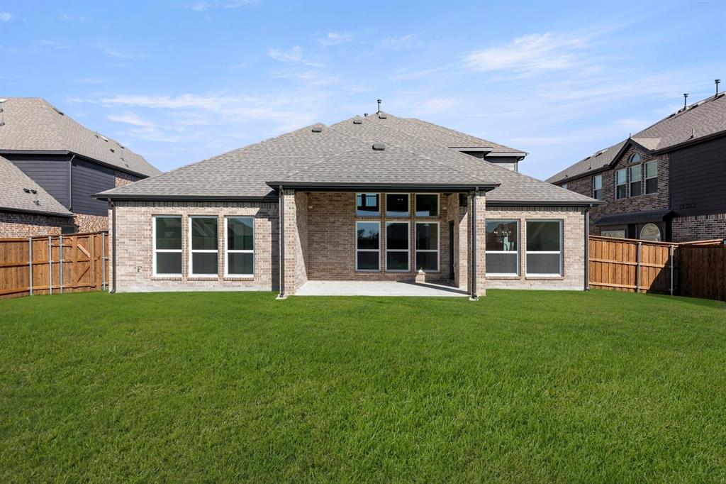 1285 Flamingo Road Forney, TX 75126 - Photo 36 of 40 a house view with a garden space