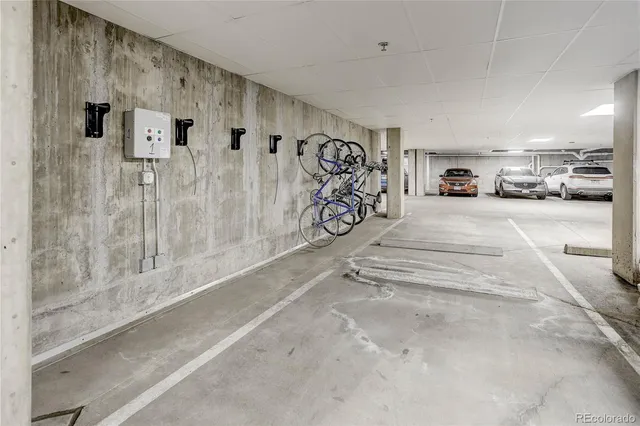 a view of a hallway with entryway