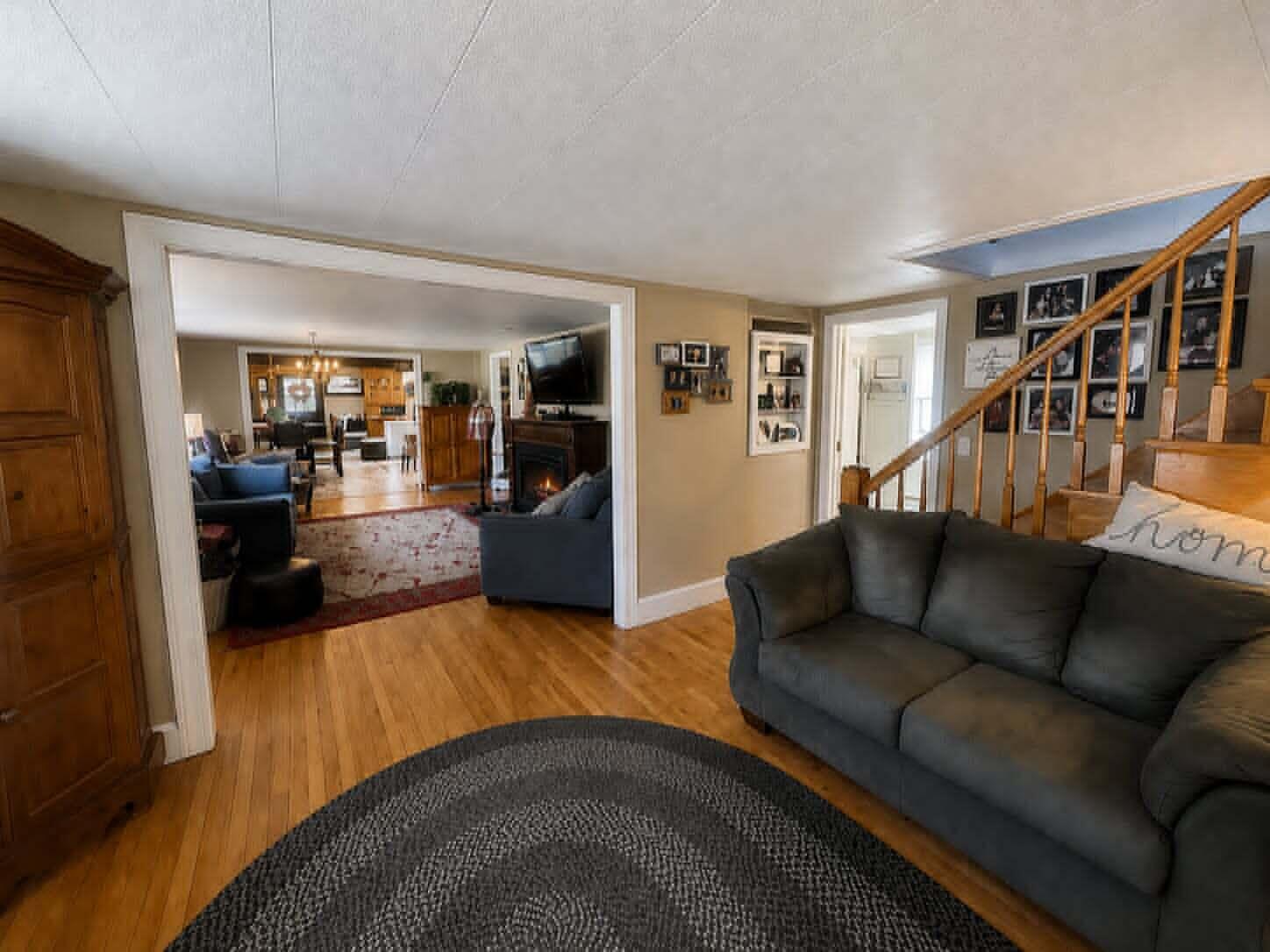 420 Augusta Road Belmont, ME 04952 - Photo 19 of 55 Parlor through Living Room