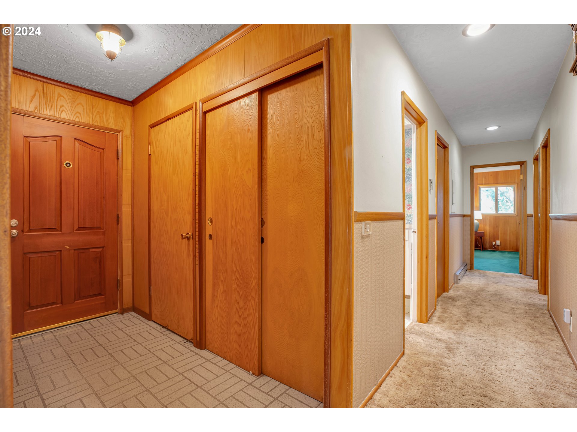 708 Southeast Northway Road Corbett, OR 97019 - Photo 10 of 47 a view of a room with wooden floor and entryway