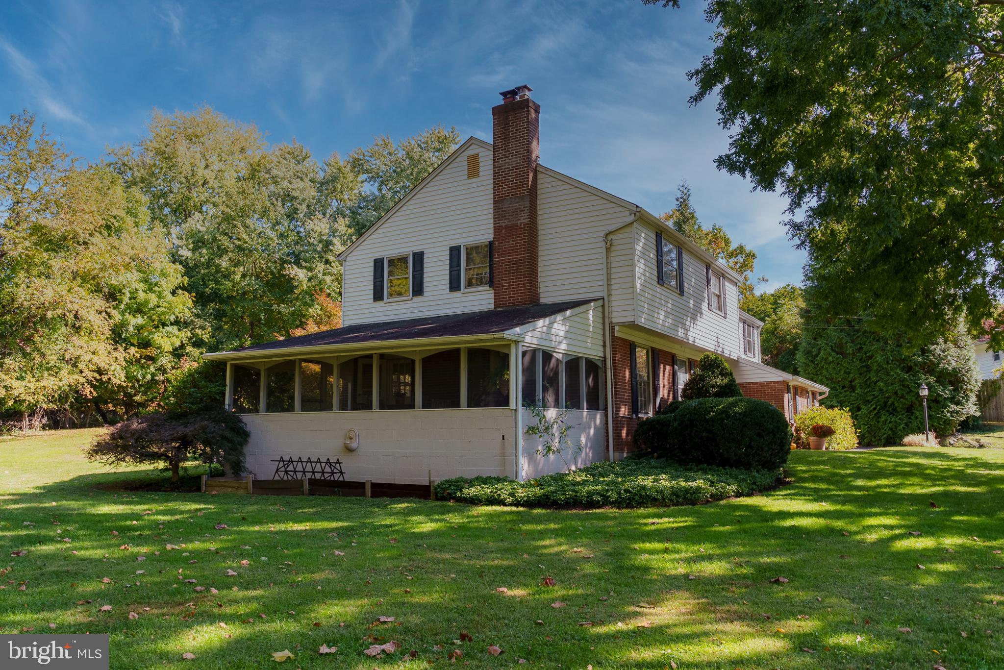 75 Church Road Malvern, PA 19355 - Photo 2 of 26 Side Yard/Screened Porch