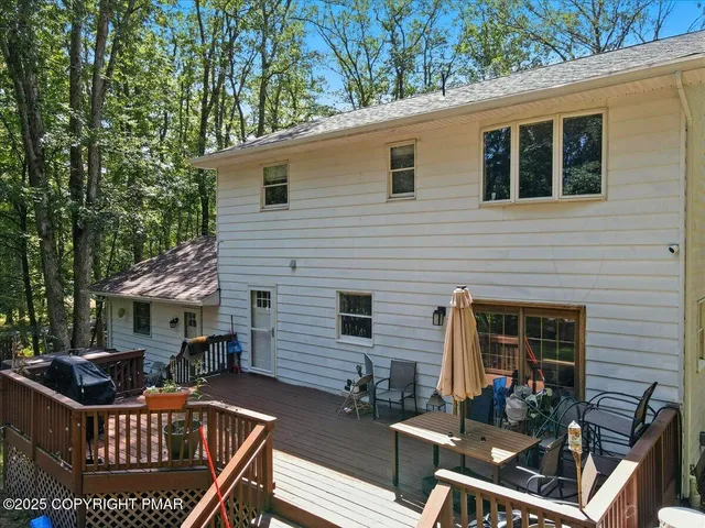 a view of a yard with an outdoor space