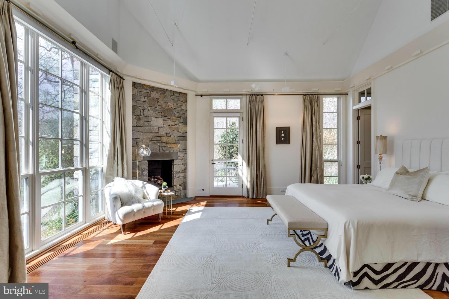 1300 Ranleigh Road McLean, VA 22101 - Photo 12 of 30 a living room with furniture and a fireplace