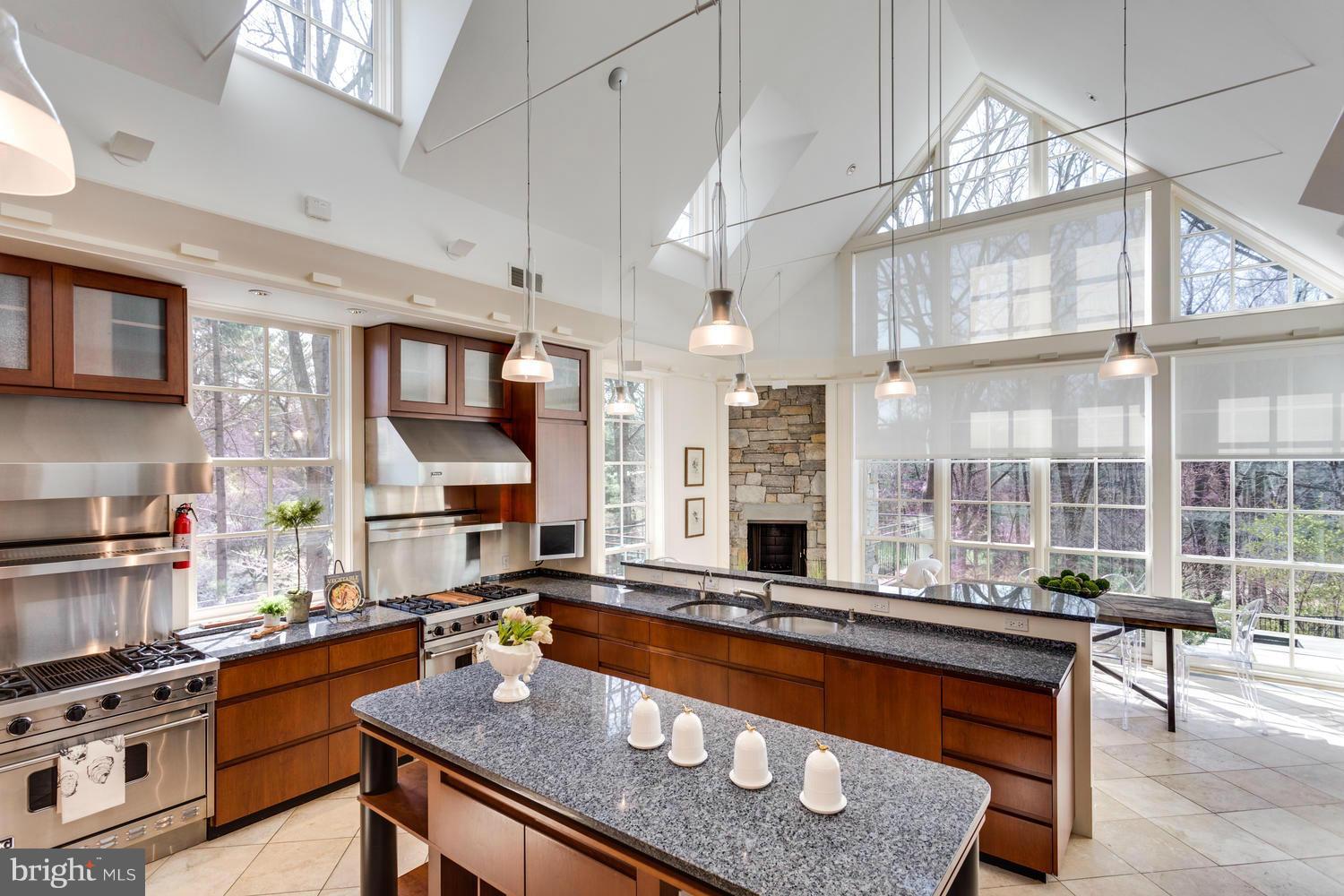 1300 Ranleigh Road McLean, VA 22101 - Photo 6 of 30 a room with stainless steel appliances granite countertop a stove and a sink