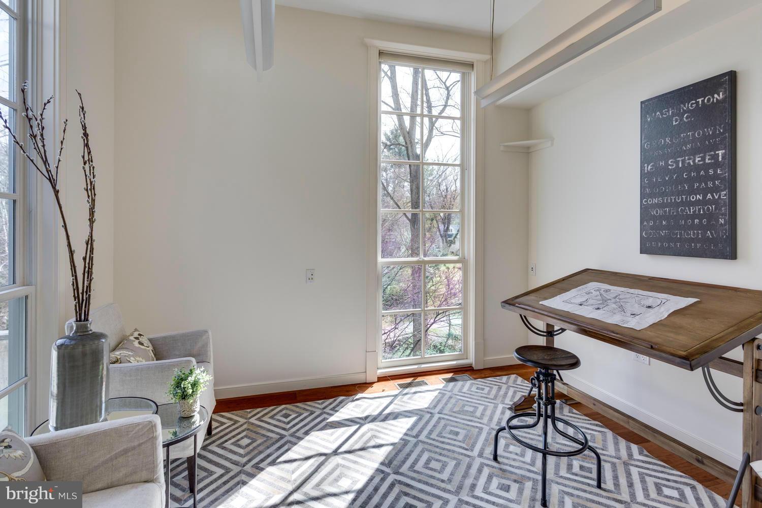 1300 Ranleigh Road McLean, VA 22101 - Photo 10 of 30 a workspace with furniture and a window