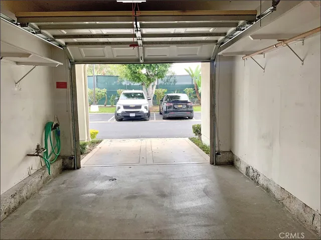 a view of car garage