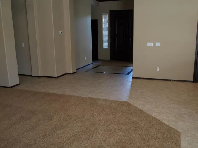 a view of a small space with closet