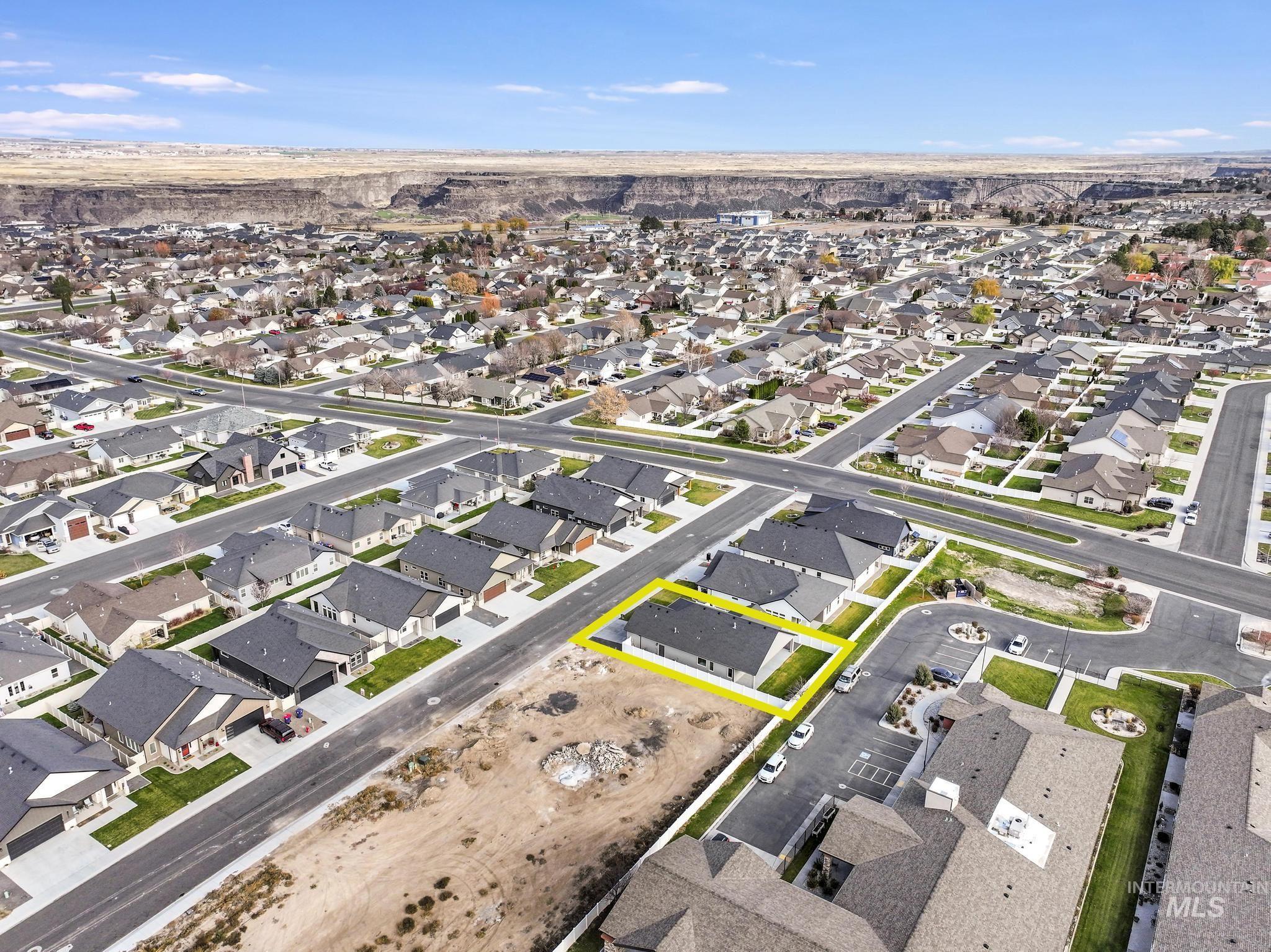 527 Falling Leaf Lane Twin Falls, ID 83301 - Photo 39 of 42 View of property location featuring nearby suburban area and property boundaries highlighted