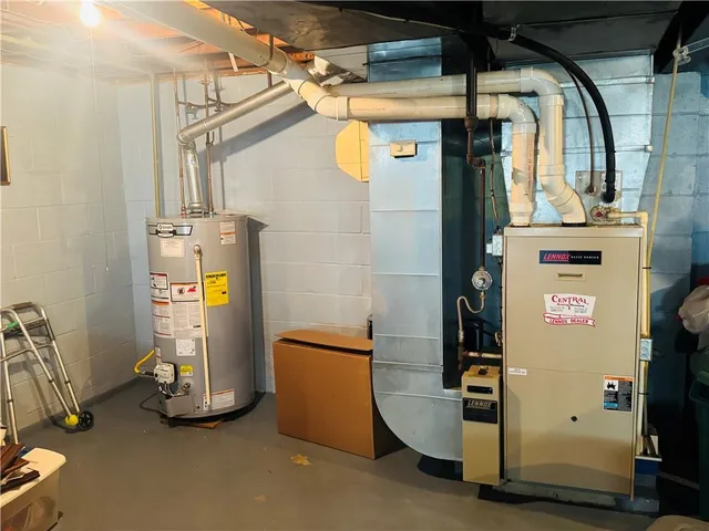 a view of storage and utility room