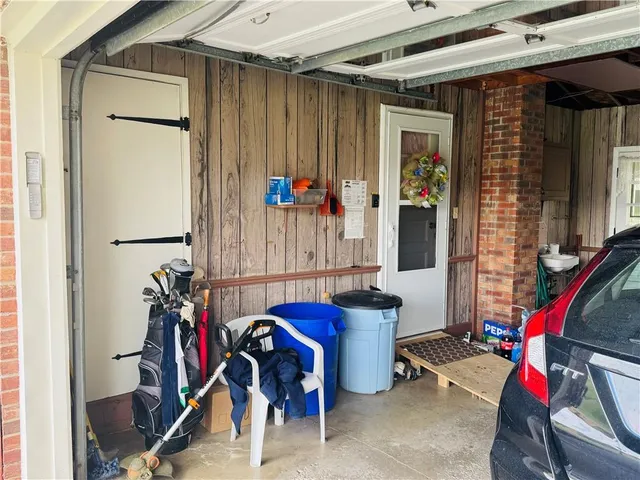 a view of storage and utility room
