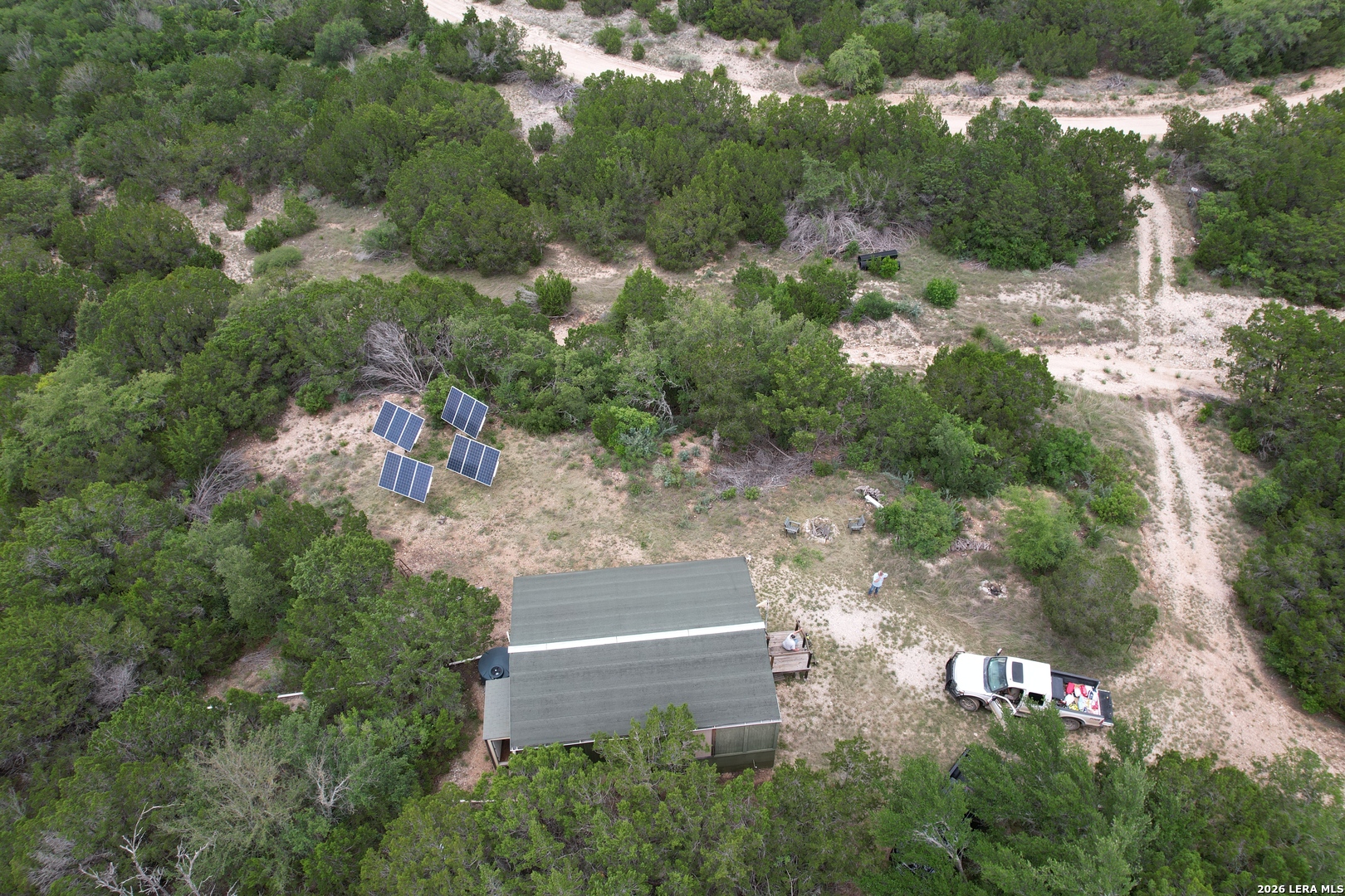 2190 Cr 650 Rocksprings Tx 78880 Del Rio, TX 78840 - Photo 31 of 62 an aerial view of a house with a yard