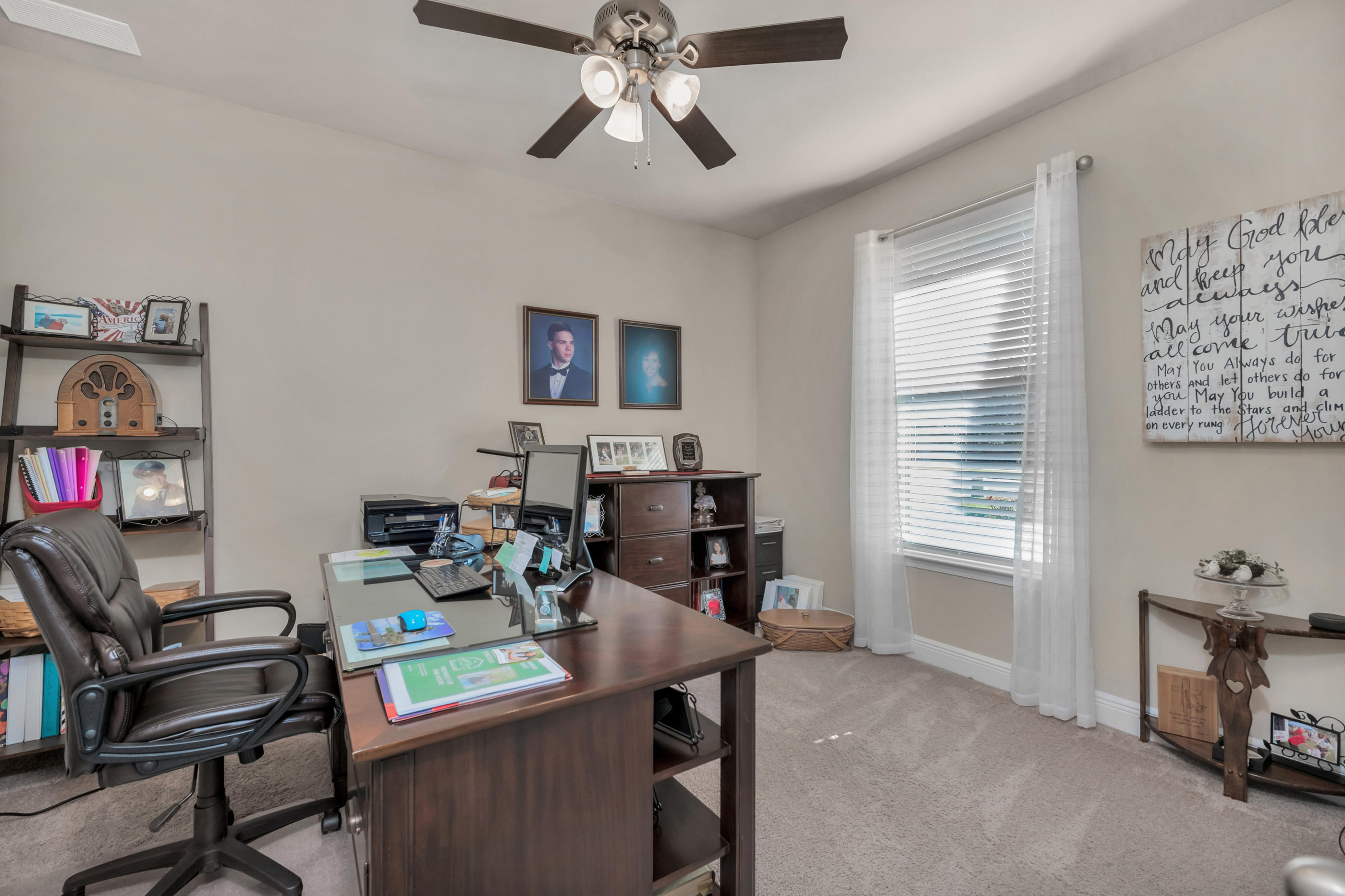514 Brighton Cove Freeport, FL 32439 - Photo 15 of 32 a view of a workspace with furniture and a window