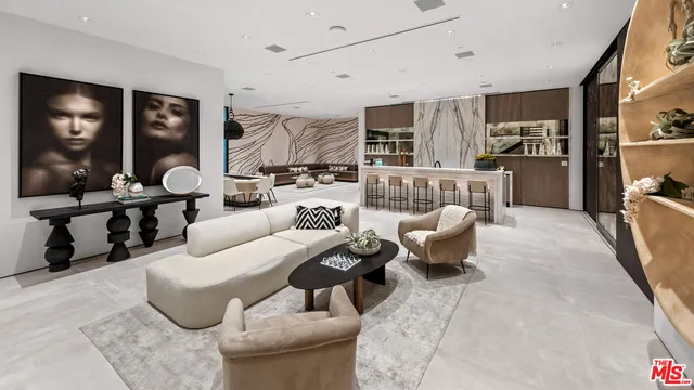 a view of city with sunset