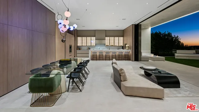 a view of a lake with a mountain