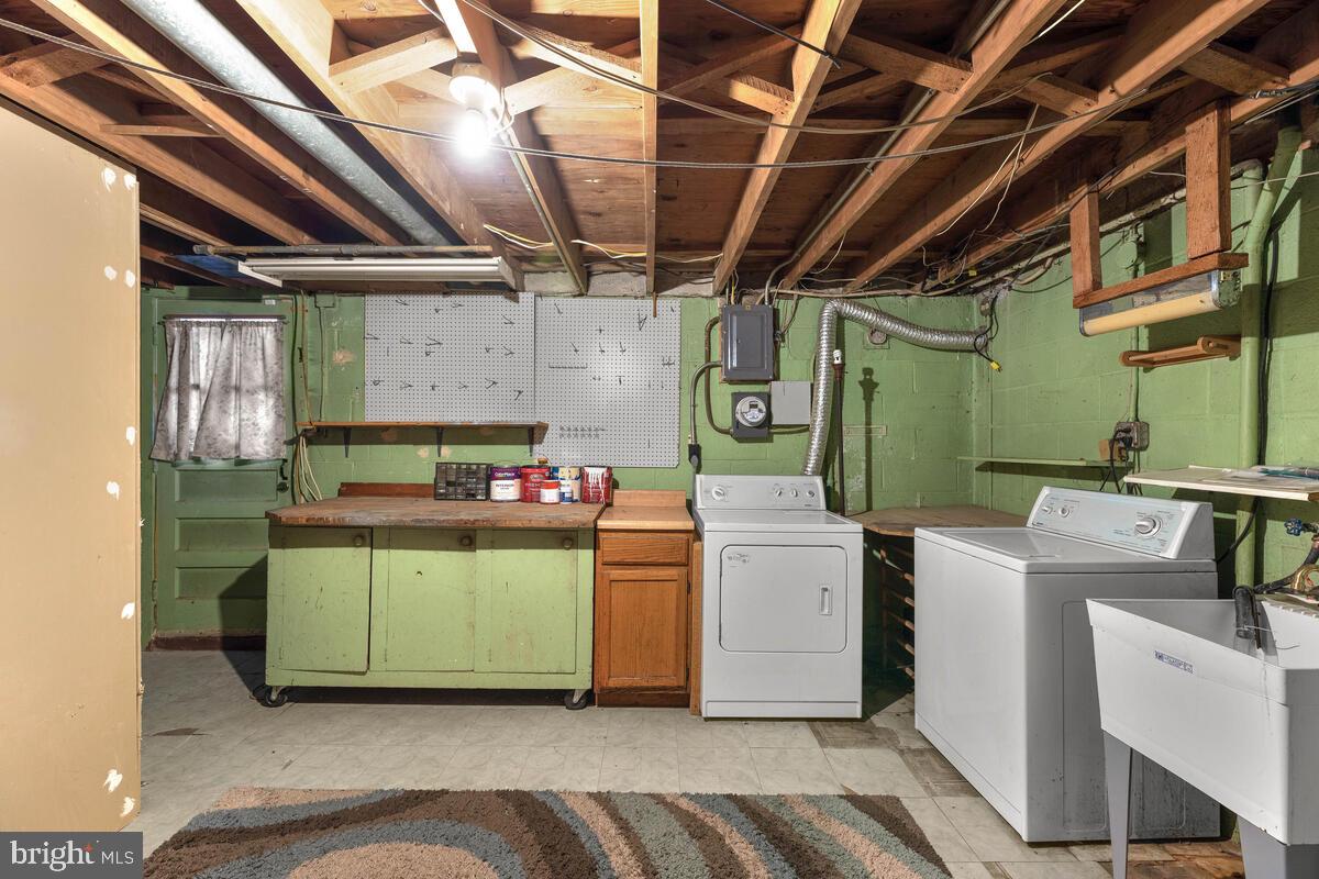 670 Queensgate Road Baltimore, MD 21229 - Photo 23 of 26 Laundry room and work area