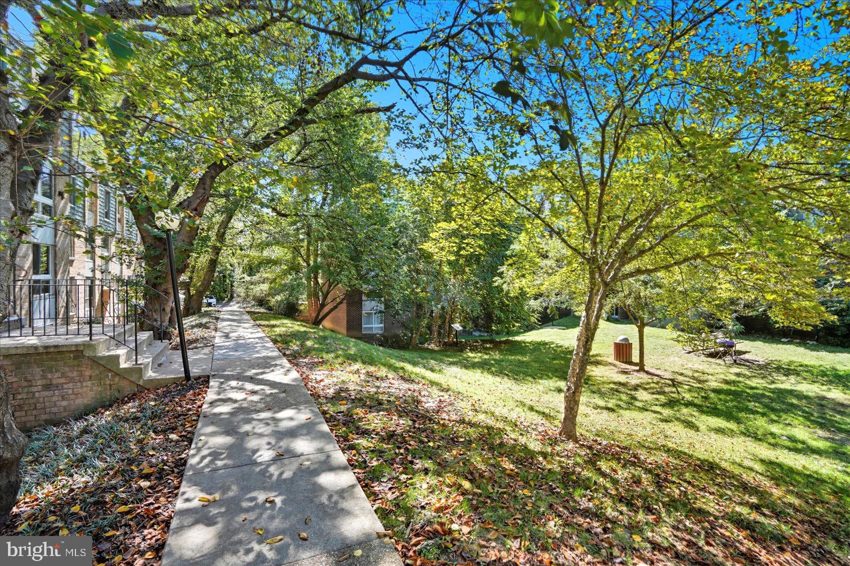 3960 Bel Pre Road, Unit 4 Silver Spring, MD 20906 - Photo 4 of 35 Lush greenery and serene pathways await.
