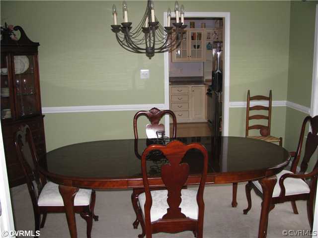 13818 Bluff Ridge Drive Chesterfield, VA 23838 - Photo 3 of 12 Dining Room - Elegant formal Dining Room features