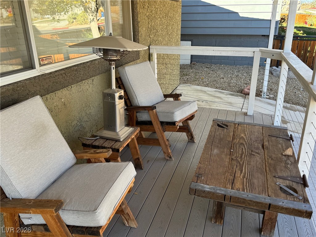 504 I Avenue Boulder City, NV 89005 - Photo 53 of 60 View of front patio w/ heat lamp