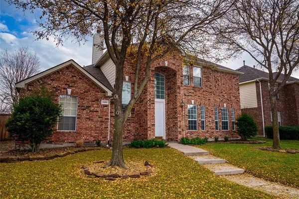 front view of house with a yard