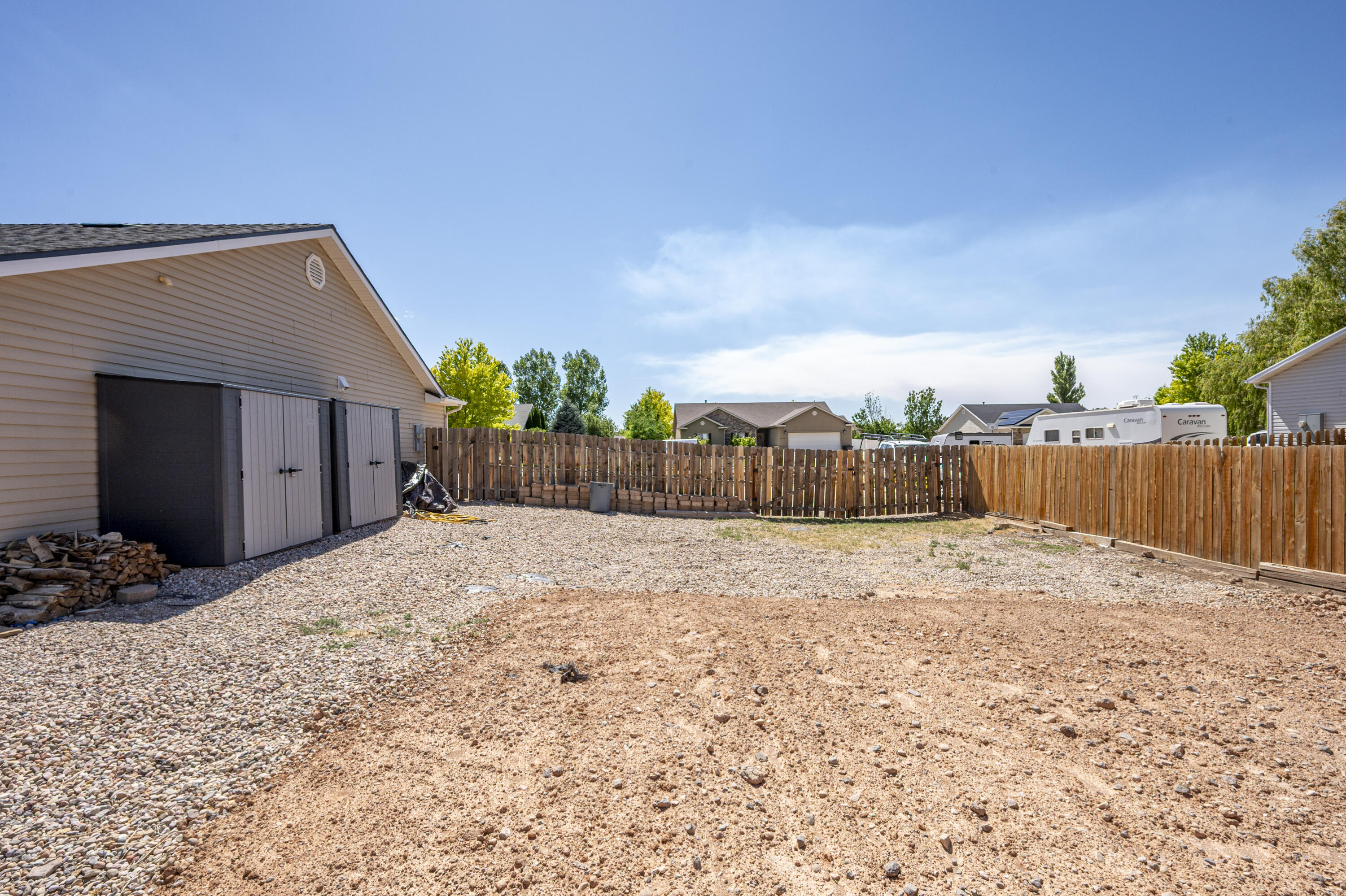 4510 North Half Mile Road Cedar City, UT 84721 - Photo 37 of 48 The north side of the property offers gated access with plenty of room to park an RV, trailer, or other toys.