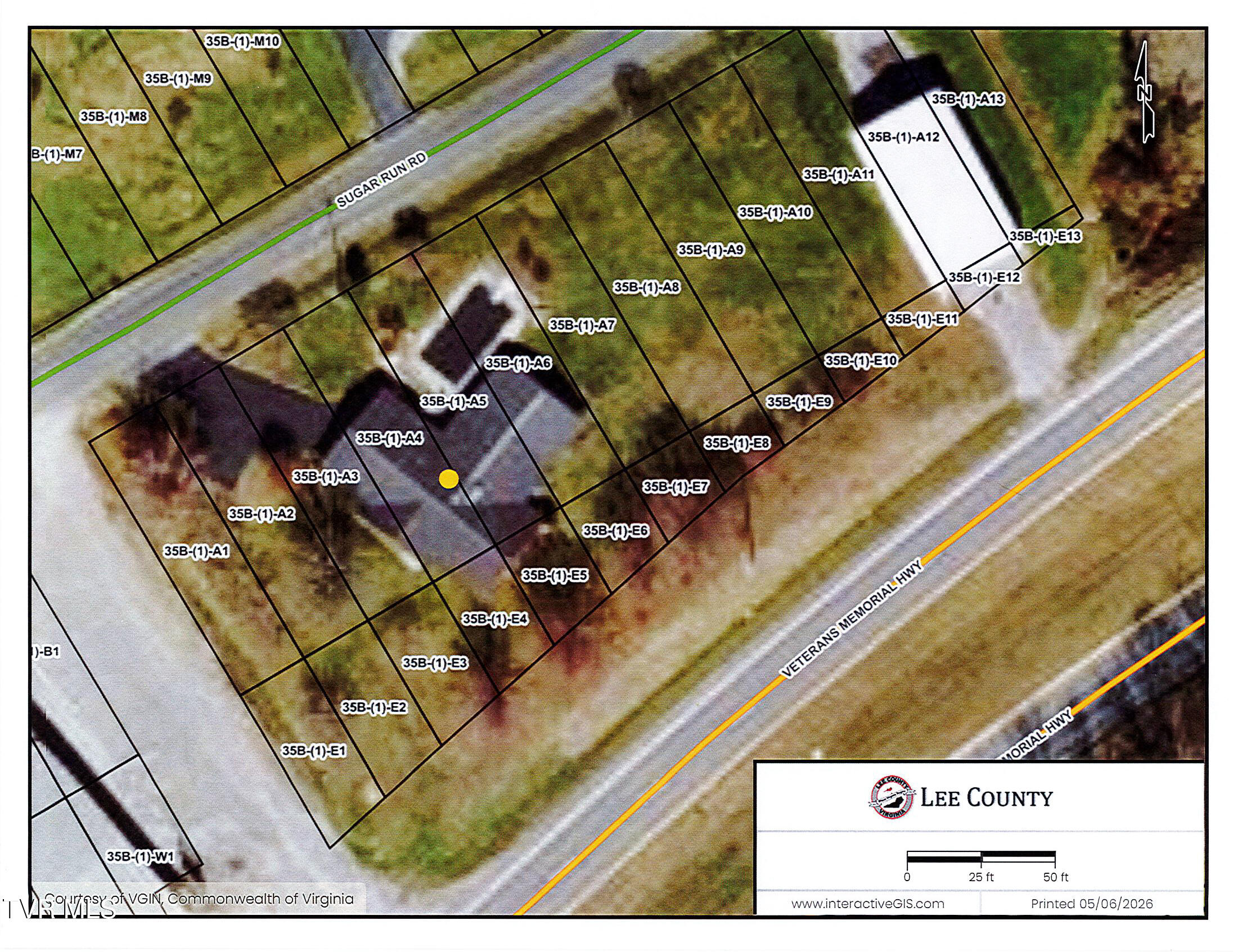 363 Sugar Run Road Jonesville, VA 24263 - Photo 48 of 48 Tax Map