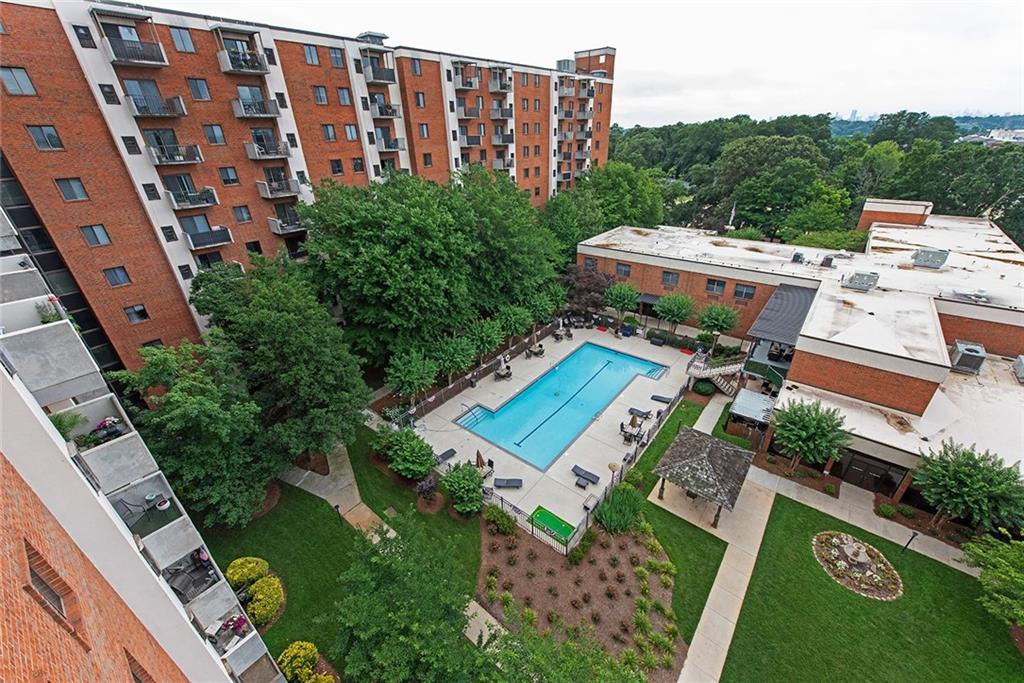 300 Johnson Ferry Road, Unit B808 Atlanta, GA 30328 - Photo 34 of 41 a view of a city with tall buildings