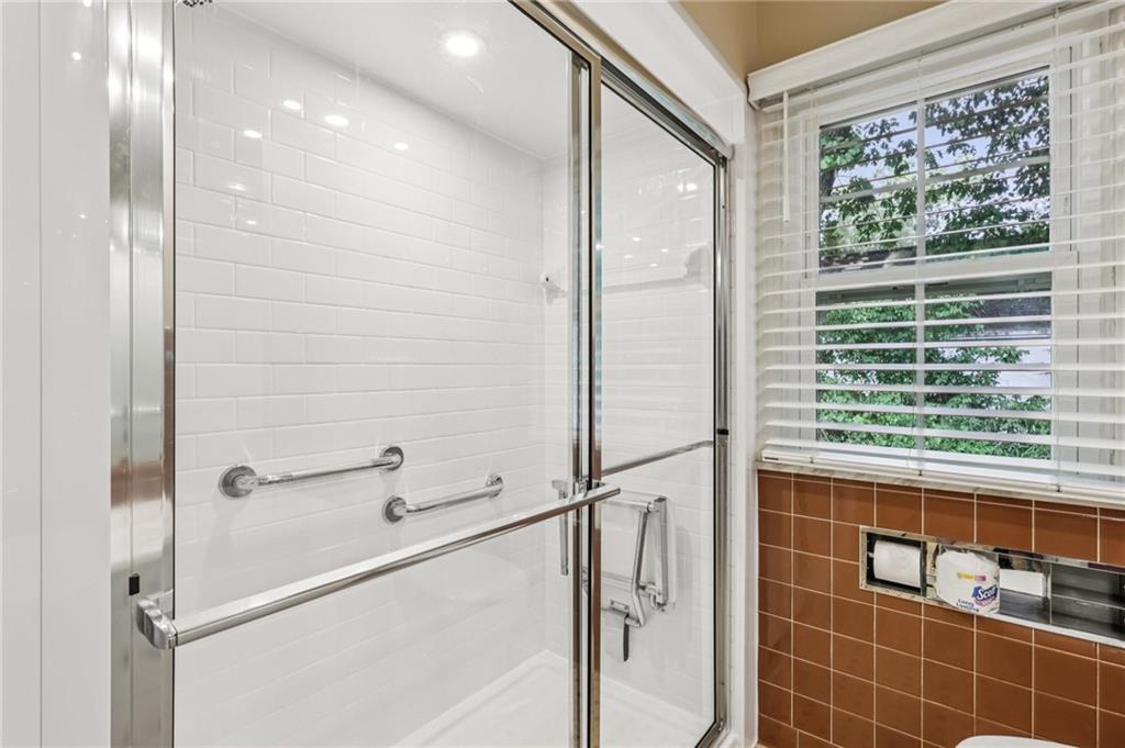 806 Belmont Road Butler, PA 16001 - Photo 29 of 49 a bathroom with a shower and a sink
