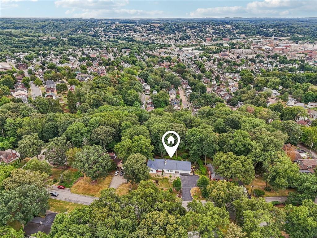 806 Belmont Road Butler, PA 16001 - Photo 45 of 49 an aerial view of a house with a yard